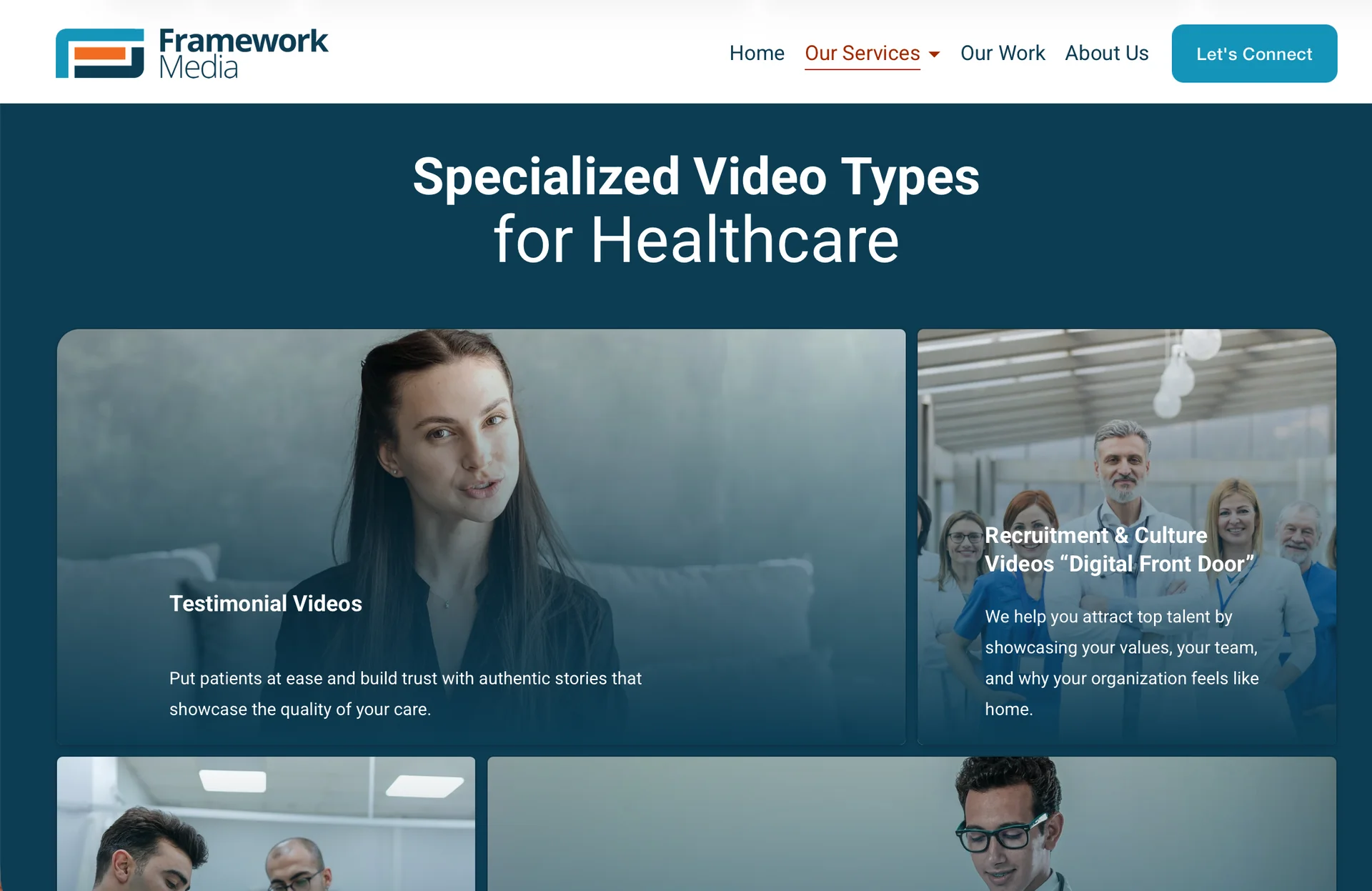 Framework Media, specialized video types