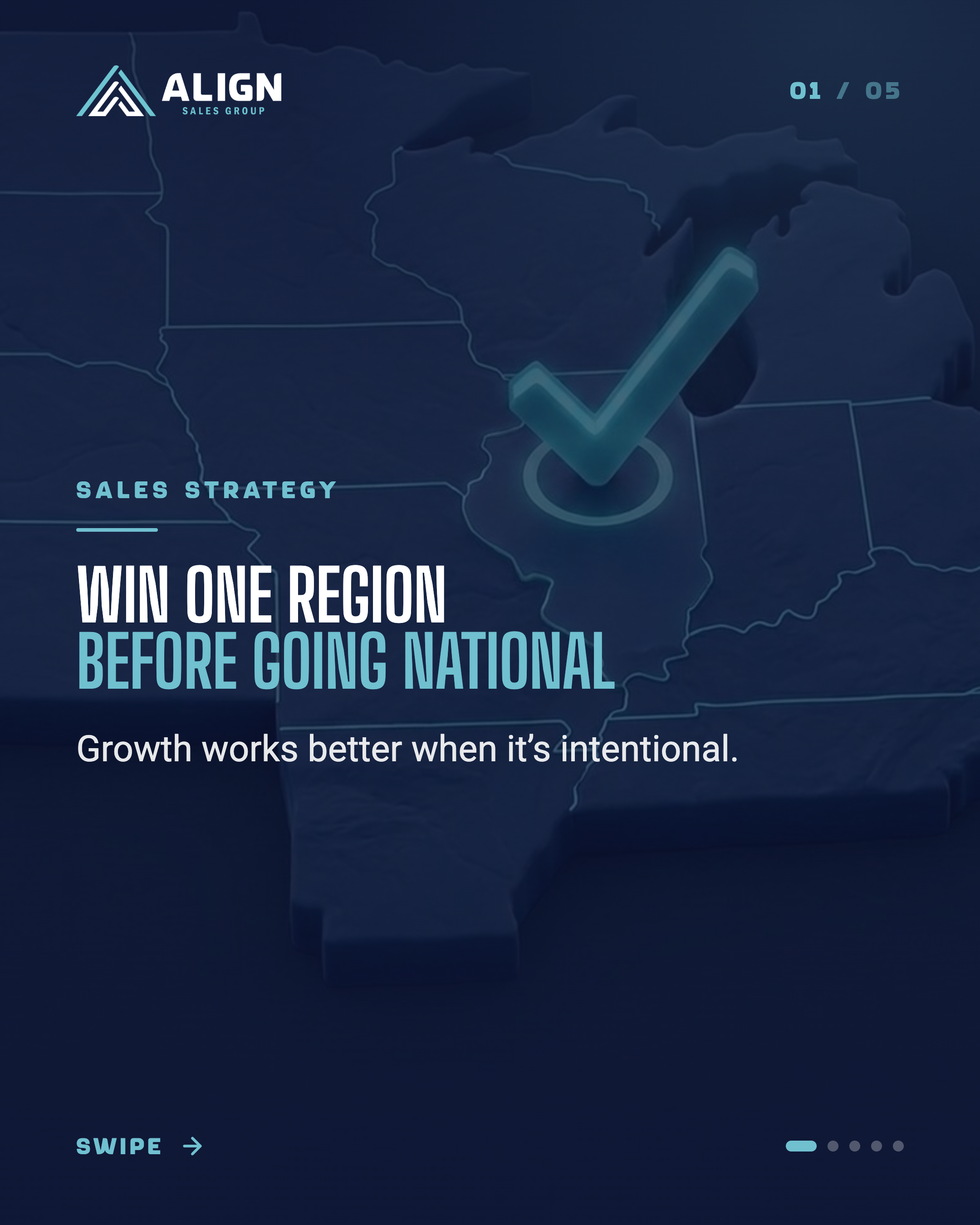 Align Sales Group — Win one region before going national