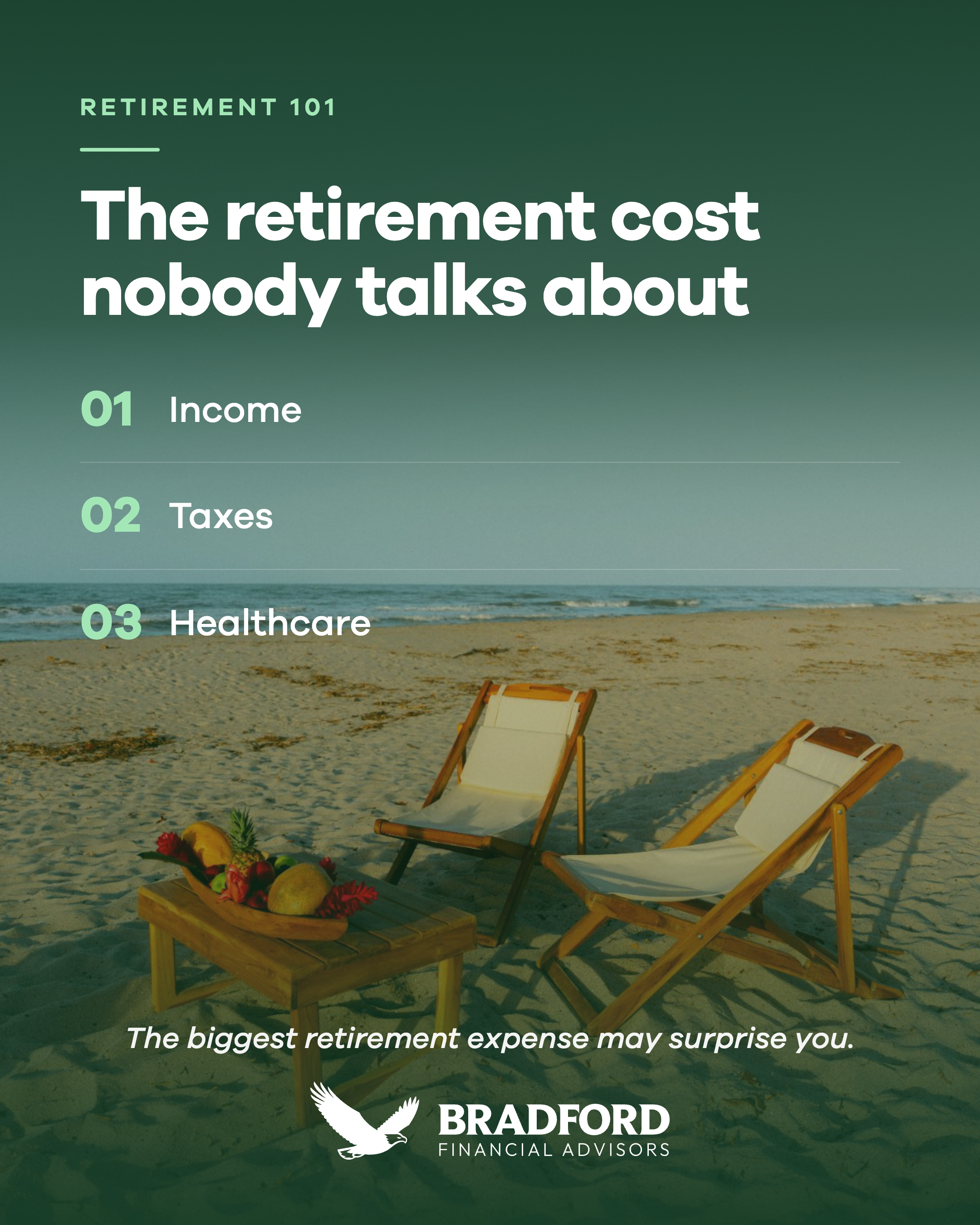 Bradford Financial — The retirement cost nobody talks about