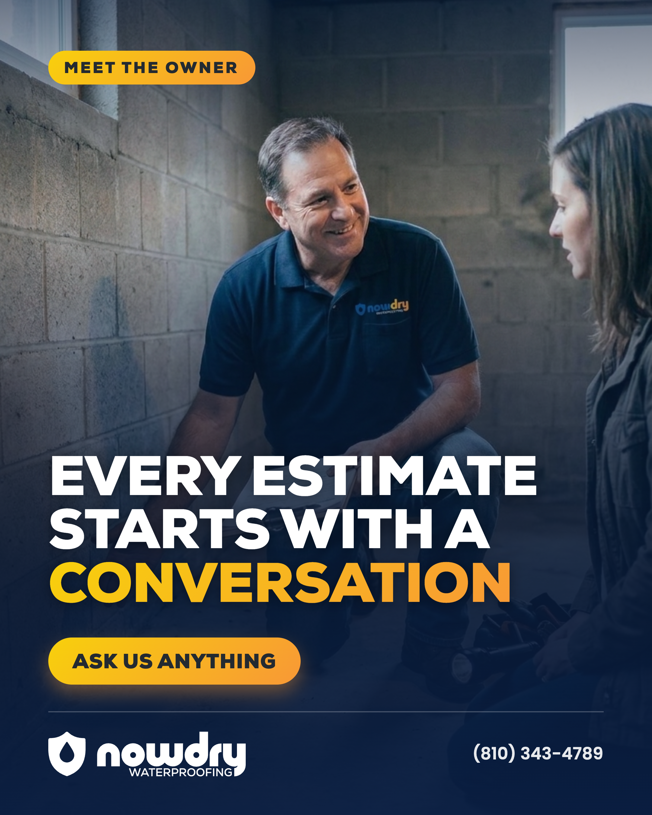 NowDry — Every estimate starts with a conversation