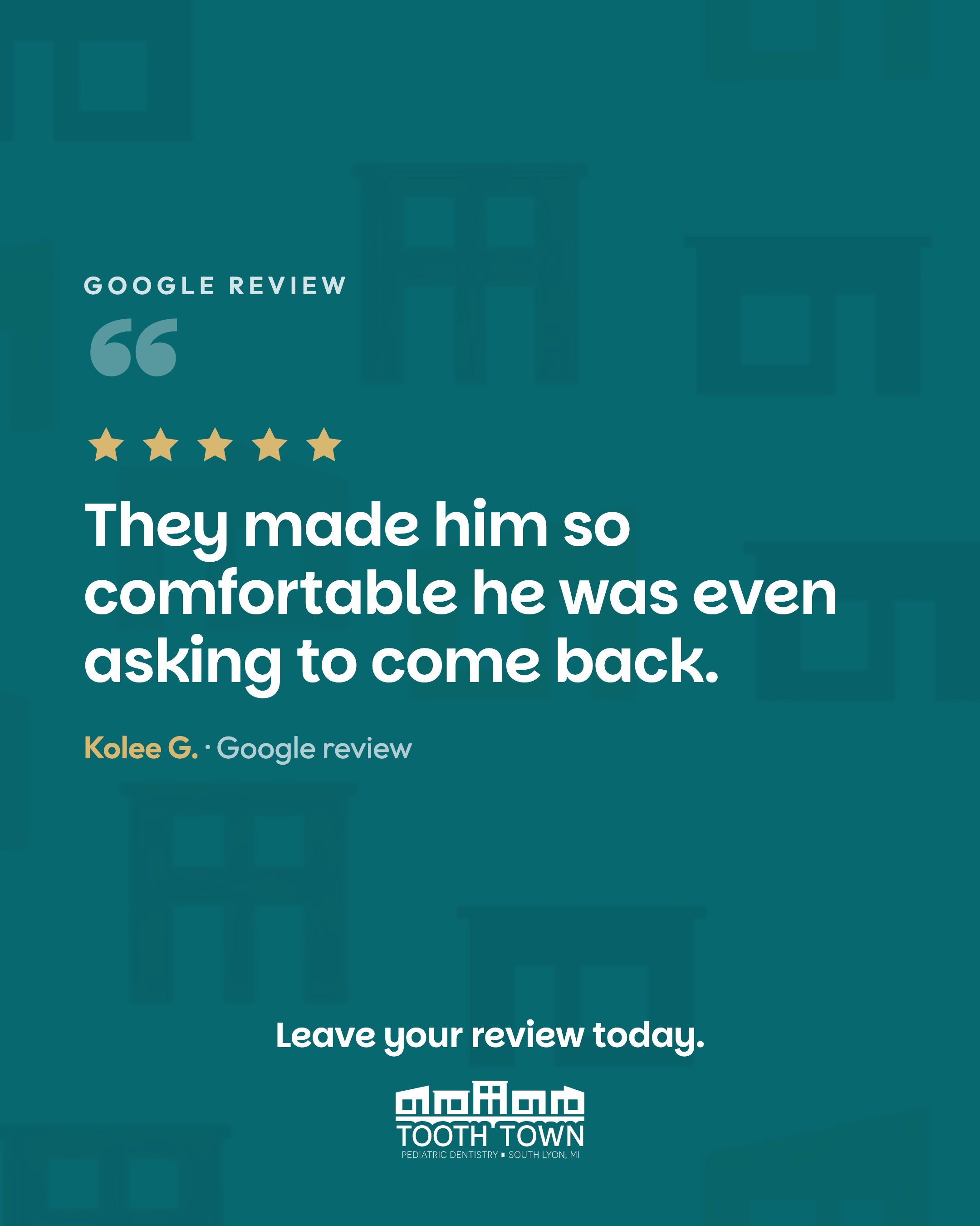 Tooth Town — Google review